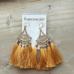 Francesca's Tassel Earrings